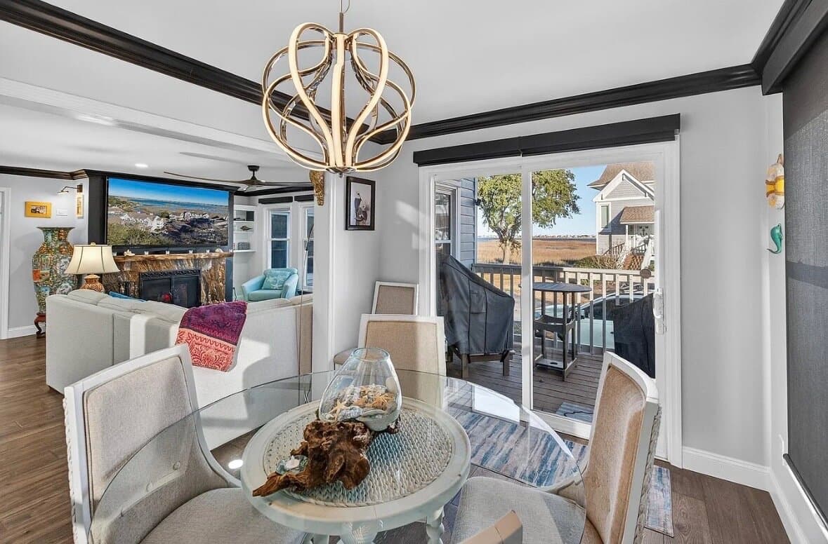 Open-Concept Living & Dining Renovation — Residential Remodeling project in Murrells Inlet, SC by Journey Construction
